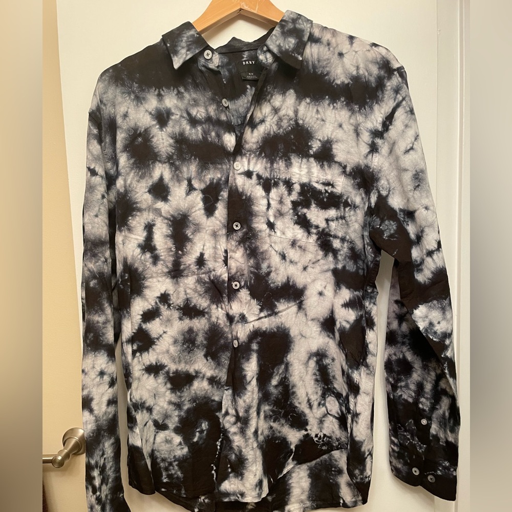 DKNY Long Sleeve Woven Shirt